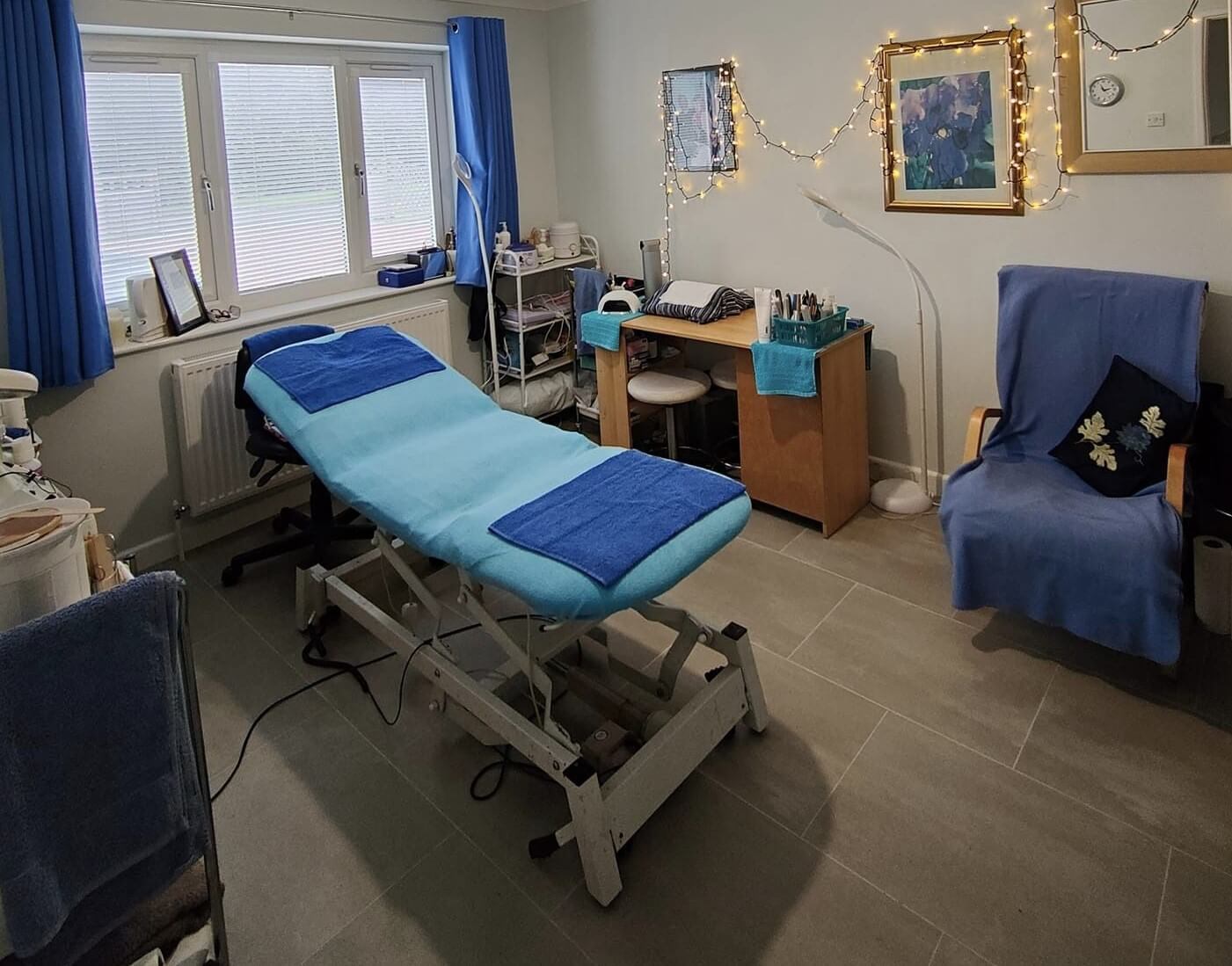 A photo of our new treatment room in Stoke Orchard.
